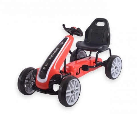 Milly Mally Gokart na pedały Power Red