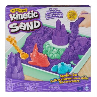 Zestaw KINETIC SAND - Piaskownica fioletowy