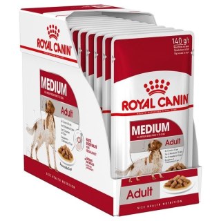 ROYAL CANIN SHN Medium Adult w sosie - mokra karma dla psa dorosłego - 10x140 g