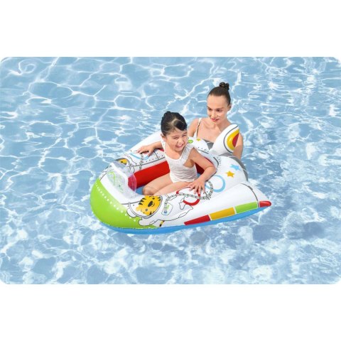 Pontonik plażowy statek kosmiczny 104 x 99 cm Bestway 34178