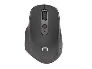 MYSZ NATEC FALCON BEZPRZEWODOWA 3200DPI BLUETOOTH 5.0 + 2.4GHZ CZARNA Z CICHYM KLIKIEM