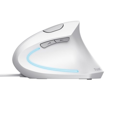 Mysz TRUST Verto ERGO vertical ergonomic White