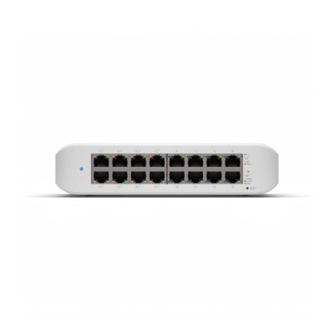 Switch Ubiquiti Lite 16 PoE 16p PoE ( PoE+: 8;) 45W Managed Gigabit