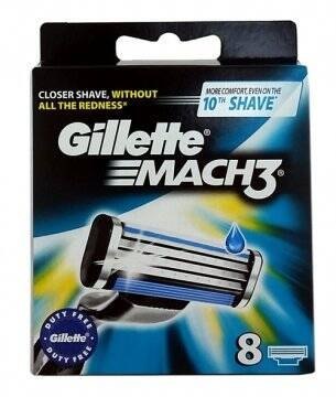 Gillette Mach 3 Ostrza 8 szt.