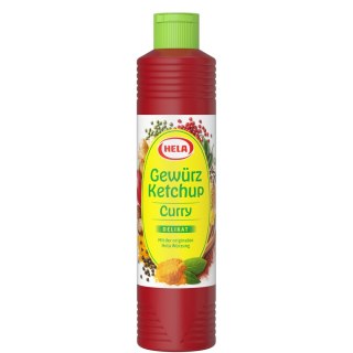 Hela Gewürz Ketchup Curry Delikat 800 ml