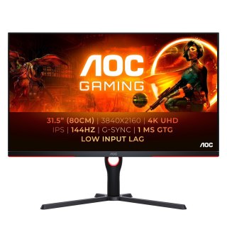 Monitor AOC 31,5"/ U32G3X BK