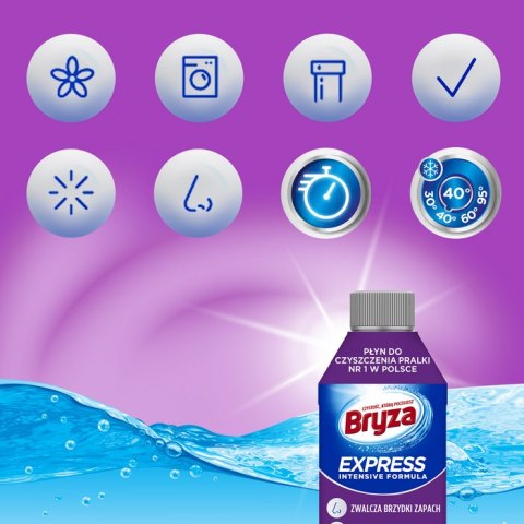 Bryza EXPRESS PŁYN DO CZYSZCZENIA PRALKI 250ml