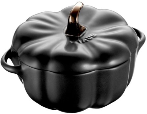 Mini Cocotte okrągły dynia Staub - Czarny, 700 ml