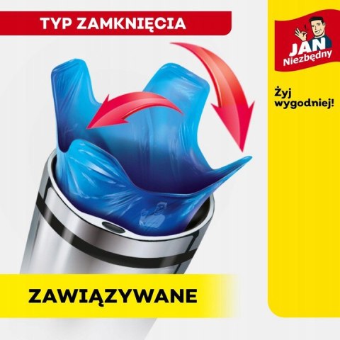 Jan Niezbędny Worki HD Easy-pack Niebieskie 60L 70szt.