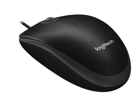 Mysz Logitech B100 910-003357 (optyczna; 800 DPI; kolor czarny)