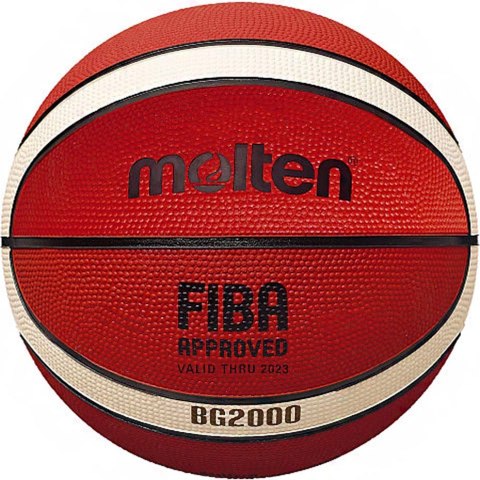 Piłka do koszykówki Molten B5G2000 FIBA brązowa rozm. 5