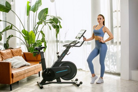 Rower stacjonarny, magnetyczny OVICX Q200X z ekranem dotykowym 15,6" TFT, WIFI bluetooth&app