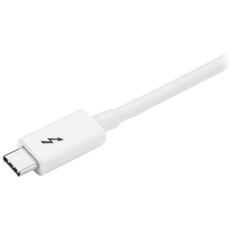 THUNDERBOLT 3 CABLE 2M/USB-C M/M WHITE