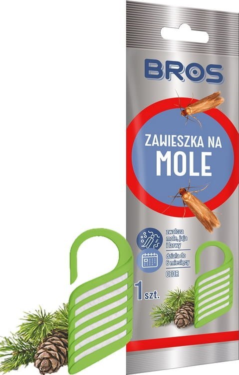 BROS - zawieszka na mole cedrowa - 1 szt.