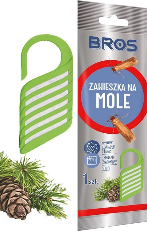 BROS - zawieszka na mole cedrowa - 1 szt.