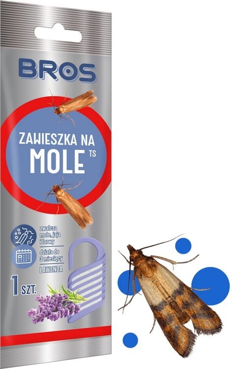 BROS - zawieszka na mole lawendowa - 1 szt.