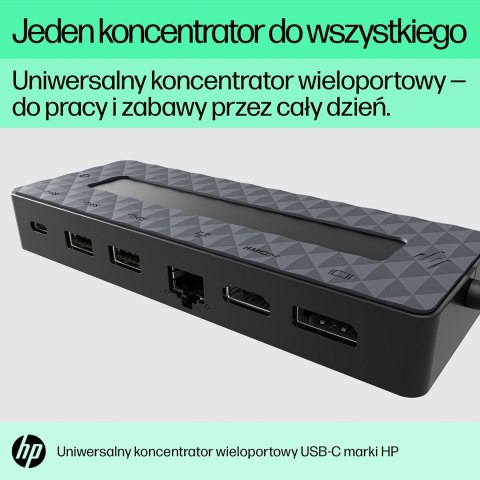 HP 50H55AA USB 3.2 Gen 2 (3.1 Gen 2) Type-C Czarny