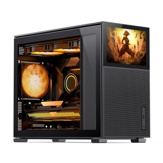 Jonsbo D31 MESH Screen Micro-ATX Gehäuse, Tempered Glass - schwarz