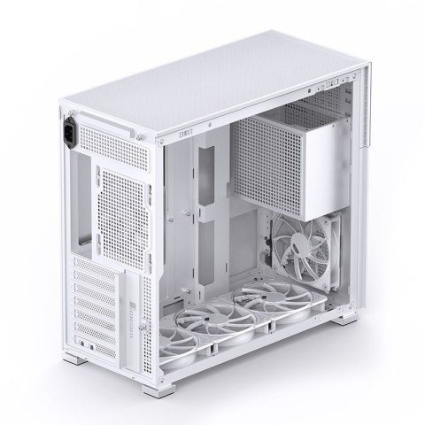 Jonsbo D41 MESH Screen ATX Gehäuse, Tempered Glass - weiß