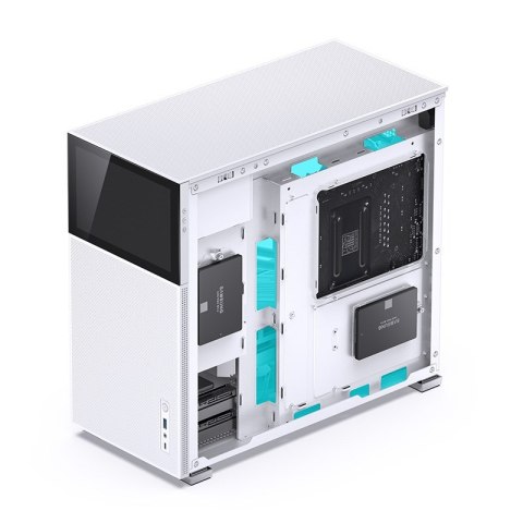 Jonsbo D41 MESH Screen ATX Gehäuse, Tempered Glass - weiß