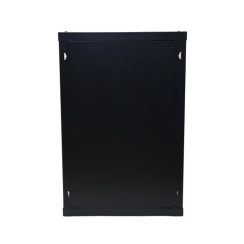 Extralink-szafa wisz 19" 18U 600mm d.szklane czarna