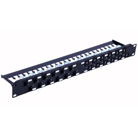 I-PP 24-RU-C6ATSL TECHLY 19 Patch panel