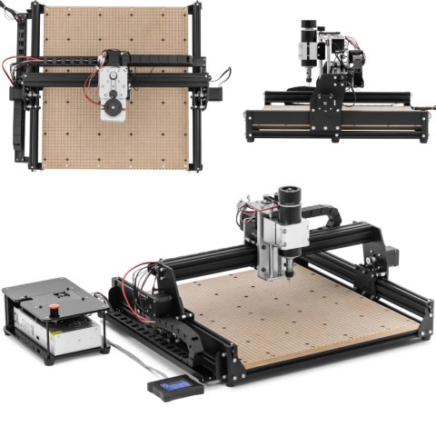 Frezarka CNC do drewna plastiku metalu 43 x 39 cm 500 W