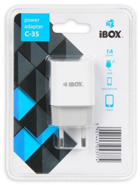 Ładowarka IBOX ILUC35W(USB1000mA5V)