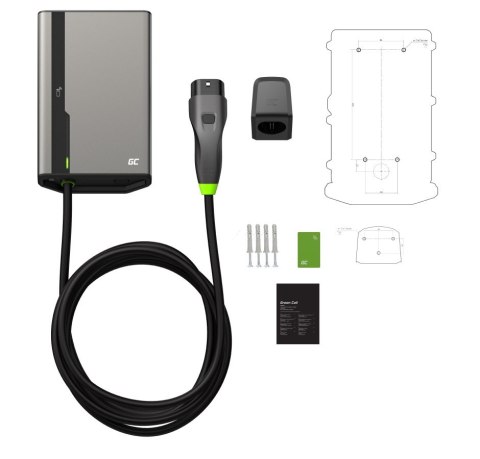 Green Cell GC HabuDen Wallbox 22 kW (7,5 m kabel):