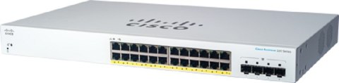 CBS220 SMART 24-PORT GE POE/4X1G SFP