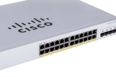 CBS220 SMART 24-PORT GE POE/4X1G SFP