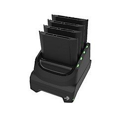 TC51/56 4-SLOT BATTERY CHARGER, CHARGES FOUR SPARE BATTERIES. INCLUDES POWER SUPPLY AND DC CABLE.