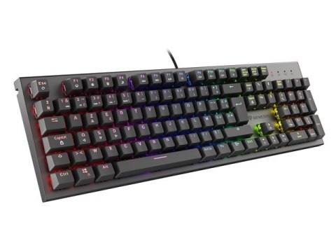 KLAWIATURA DLA GRACZY GENESIS THOR 300 RGB FR PODŚWIETLENIE MECHANICZNA RED SWITCH