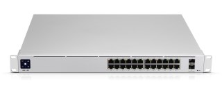 Switch Ubiquiti Pro 24 PoE 26p PoE ( PoE+: 16; PoE++: 8;) 400W Managed Gigabit (USW-Pro-24-POE-EU)