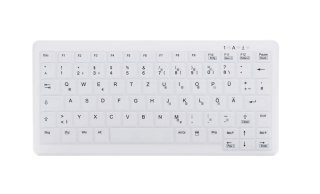 CHERRY AK-C4110 PROT. KEYBOARD/WHITE