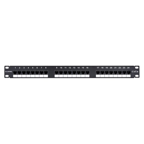 Alantec-Patch panel 1U 19" UTP kat6 IDC Q-lantec