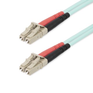 OM4 MULTIMODE FIBER CABLE/AQUA - LC/LC - 50/125 - 40/100GB