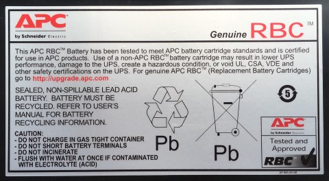 APC Replacement Battery Cartridge #24