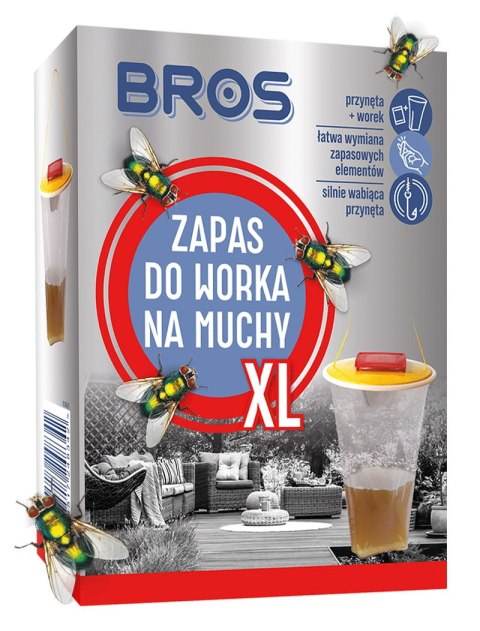 BROS - zapas do worka na muchy XL - 2 szt.