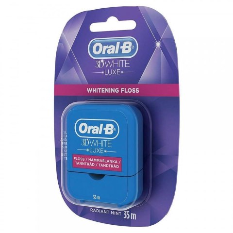 Oral-B 3D White Luxe Floss Nić Dentystyczna 35 m