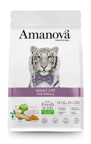 Amanova Adult Cat Fish White Fish 1,5kg