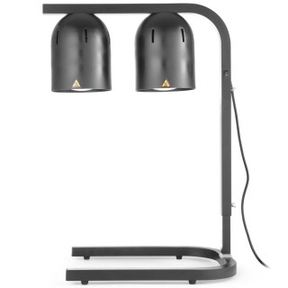 Lampa grzewcza do podgrzewania frytek potraw czarna 500 W - Hendi 273913