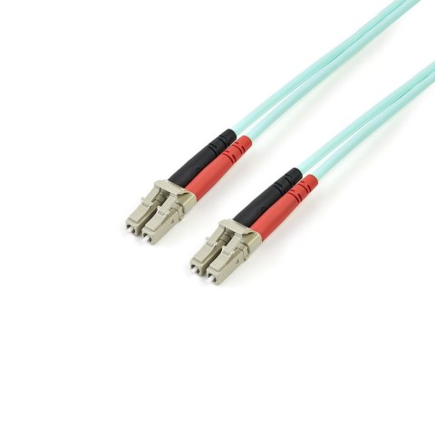 2M AQUA FIBER PATCH CABLE/.