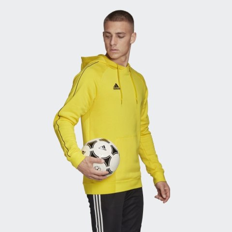 Bluza męska adidas Core 18 Hoody żółta FS1896