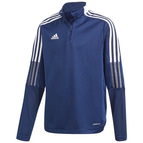 Bluza dla dzieci adidas Tiro 21 Training Top Youth granatowa GK9661 152cm