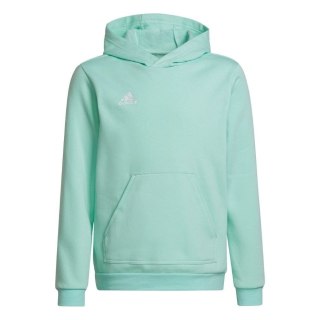 Bluza dla dzieci adidas Entrada 22 Hoody miętowa HC5066 164cm