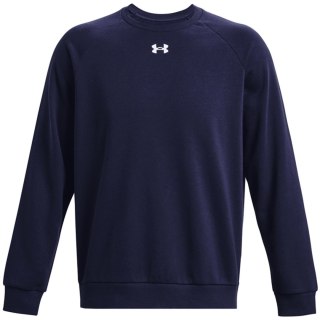 Bluza męska Under Armour Rival Fleece Crew granatowa 1379755 410 S