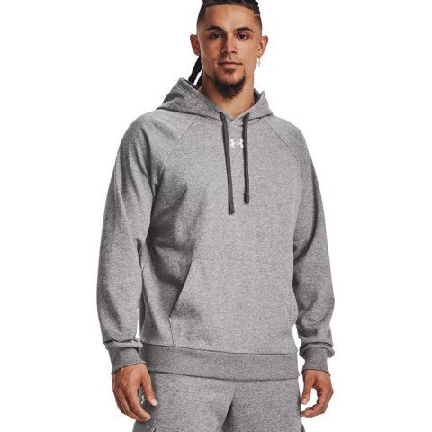 Bluza męska Under Armour Rival Fleece Hoodie szara 1379757 025 M