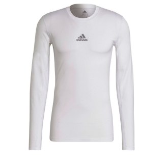 Koszulka męska adidas Compression Long biała GU7334 XL