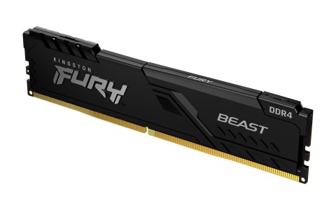 KINGSTON 16GB 2666MHz DDR4 CL16 DIMM 1Gx8 FURY Beast Black KF426C16BB1/16